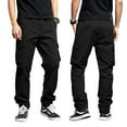 thumbnail image 2 of Tactical Cargo Pants for Men 2025 Outdoor Elastic Waist Drawstring Casual Work Pants with Pockets Mens Trousers, 2 of 7