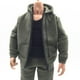 thumbnail image 5 of Bewildely 1/6 Men Hooddie Set Clothing for Parts Toy Phicen  Accessories Figures Juguetes verde, 5 of 6