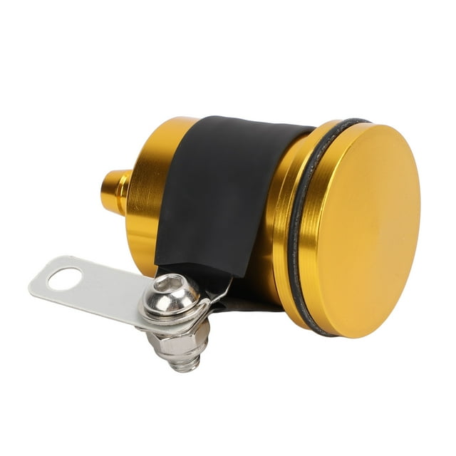 Réservoir de Liquide de Frein de Moto Universel en Aluminium pour YZF R1 R3 R6 R25 R15 R125 600R 40ml Réservoir d'Huile de Frein de Moto Universel