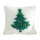 thumbnail image 2 of pstuiky Cojín navideño de terciopelo bordado funda de almohada decorativa, 2 of 6
