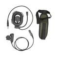 thumbnail image 1 of Auricular para casco de motocicleta, casco Flexible, auriculares Unilateral para Motorola XiR P6600 P6620 DP2400 MTP3250 DEP550 DP2400, color negro, 1 of 5