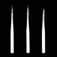 thumbnail image 4 of 3 Pcs/Set Kit d'Outils de Peinture pour Ongles, Stylo à Dessin, Pinceaux à Rayures, 4 of 7