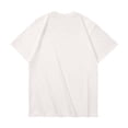 thumbnail image 4 of BVnarty Men's Solid Thin‑Knit Relaxed‑Fit Crew Neck Short Sleeve T‑Shirt, Soft Summer Streetwear Tops White XXL, 4 of 6