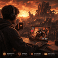 thumbnail image 6 of Laptop, 15.6" FHD IPS Gaming Laptop AMD Ryzen 7 5825U 16GB RAM 768GB SSD Backlit Keyboard Windows 11 Gray, 6 of 8