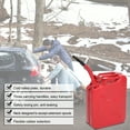 thumbnail image 6 of Ktaxon Portable Jerry Can 20L 5Gal Capacity, Emergency Backup Fuel Container, Red, US Standard, 6 of 12