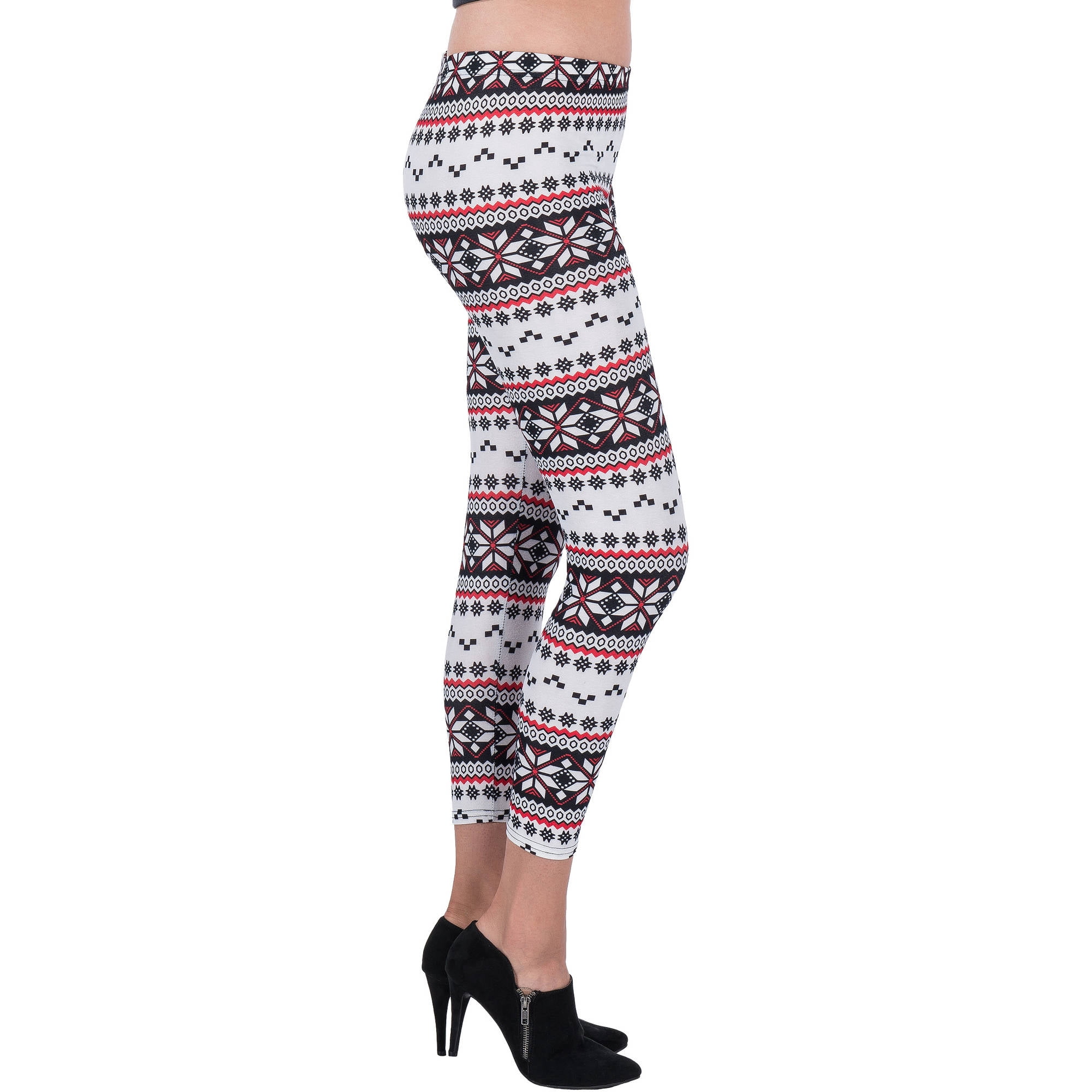 Women's Arctic Design Full Length Stretchy Leggings