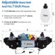 thumbnail image 4 of Cinturón para correr mejorado con botella de agua, riñonera con correas ajustables para hombres y mujeres, bolsillo grande para correr para teléfono inteligente de 6,5 pulgadas, 4 of 5