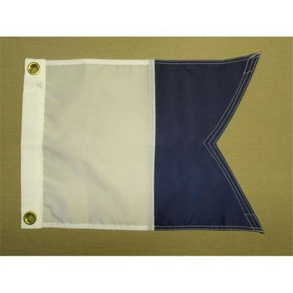 Annin Flagmakers 256002 Size 0 Nyl-Glo International Code Letter A