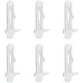 thumbnail image 1 of HLONK Clear Plastic Locking Shelf Support Pegs  Fits 5/16” Diameter Hole  5/8” Shelf  30 Pack, 1 of 6