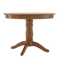 thumbnail image 2 of Lexington 42" Round Wood Pedestal Base Dining Table, Oak, 2 of 6