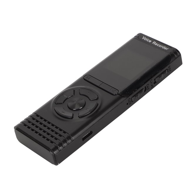 Grabadora De Voz Con Grabación Digital HD Con Reducción De Ruido, Altavoz Externo, Grabadora De Reproductor MP3 Portátil Para Conferencias, Reuniones, Entrevistas
