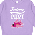 thumbnail image 3 of Inktastic Future Pilot Girls Airplane Career Toddler Sweatshirt, 3 of 4
