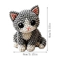 thumbnail image 2 of Summercome Tiny 3D Beaded Animal DIY Kit, Easy DIY Beading Embroidery Kit with Cute Designs, 3D Animal Themed Beadwork Kit for Beginners & Craft Enthusiasts, with Instructions (Set #01), 2 of 7