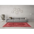 thumbnail image 3 of Ahgly Company Indoor Rectangle Medallion Red Traditional Area Rugs, 3' x 5', 3 of 4