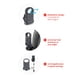 thumbnail image 3 of Ventilador portátil Skip Hop sin aspas de 3 velocidades para cochecito, color gris, 3 of 6