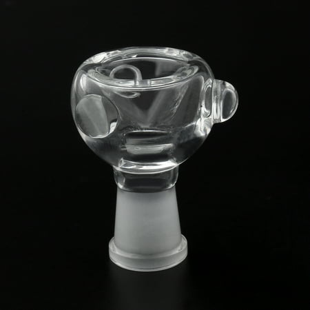 Areyourshop 14mm Clear Round Female Glass Slide Bowl Glass Smoking Hookah