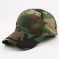 thumbnail image 6 of SPRING PARK Men Fashion Camouflage Hat Adjustable Anti Sun Low Profile Baseball Cap Outdoor Cycling Hiking Cap, 6 of 7