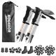 thumbnail image 1 of TFixol Juego de bastones de trekking plegables de 2 piezas para hombres y mujeres, 1 of 8