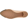 thumbnail image 5 of Evolve by Easy Spirit Womens Rainie Leather Pumps Beige 7 Wide (C,D,W), 5 of 5