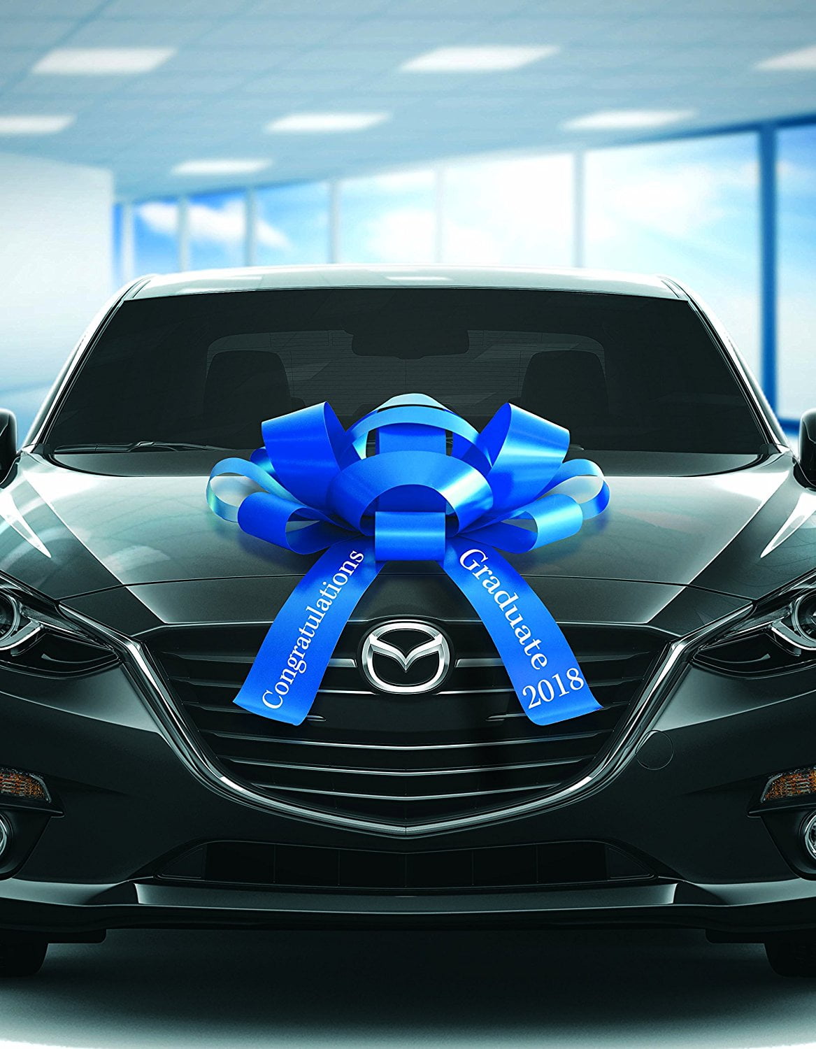 CarBowz Big Car Bow, Congratulations Graduate 2020, Giant
