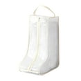 thumbnail image 2 of Boot Storage Bag Shoe Cover Boots Boots Protective Cover Travel Shoe Bag Storage Package,Beige,Pvc, 2 of 3