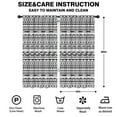thumbnail image 2 of Blackout Kids Curtains,Boho Bohemia Geometric Line Art Childrens Insulated Curtains Set Of 2,Bedroom Essentials,Toddler Room Decor 42"x84"(106x213cm), 2 of 4