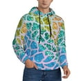thumbnail image 2 of Sigee Rainbow Glitter for Men's Pullover Hoodie Sweatshirts Adult Casual Long Sleeve Sweatshirts ,Sizes S-4XL-X-Large, 2 of 7