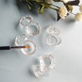 thumbnail image 4 of Uuyyeo 2 Piezas Claro Nail Art Acrílico Líquido Polvo Dappen Plato Tazón Vidrio Tazas Cristalería Herramientas Con Tapa B, 4 of 4