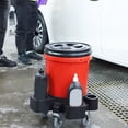 thumbnail image 3 of HLONK Movable Car Wash Bucket Car Detailing Tool Multipurpose Mobile Car Wash Bucket used for Car Washing & Garage Storage, 3 of 8