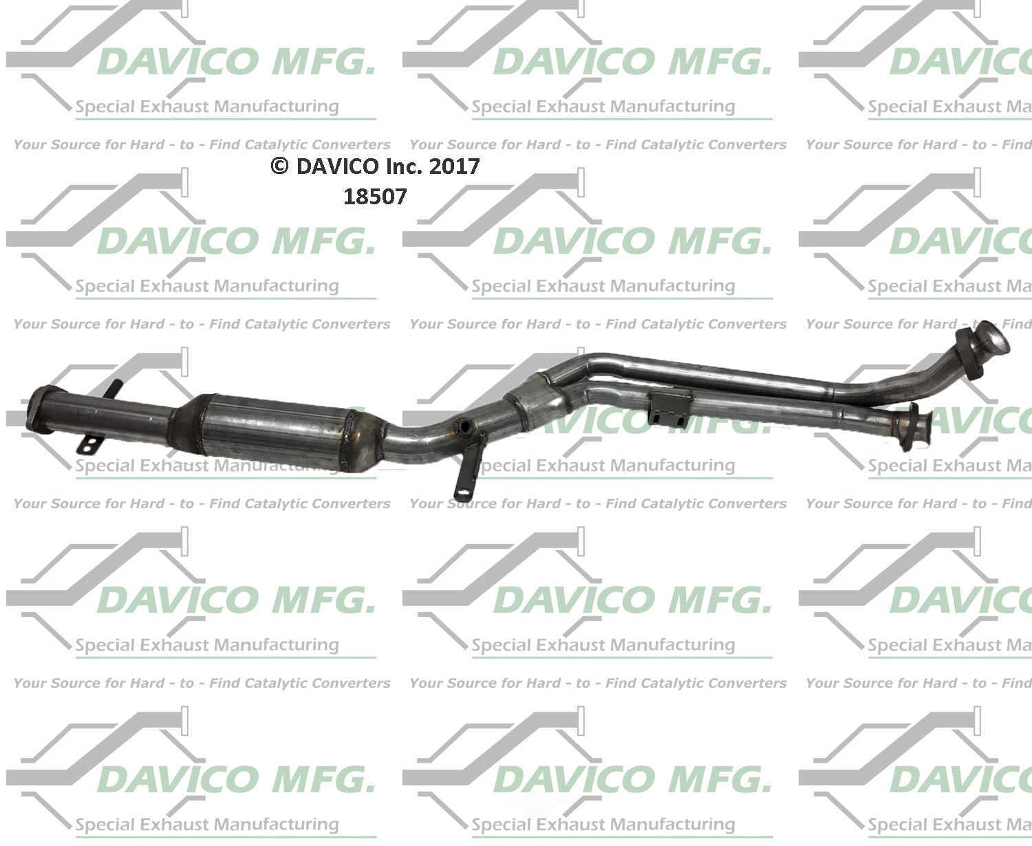 Davico Mfg 18507 Direct-Fit Catalytic Converter