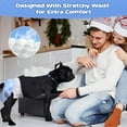 thumbnail image 4 of Tingzi Dog Diapers Female, 10 Count Disposable Stretchy Diapers for Female Dog, Pulled Up Diaper for Dogs, Super Absorbent Leak-Proof Puppy Diapers for Doggy in Heat Period, 4 of 7