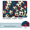 thumbnail image 2 of Football Machine Washable Non-Slip Polyester Floor Mat Door Mat Kitchen Mat, 2 of 6