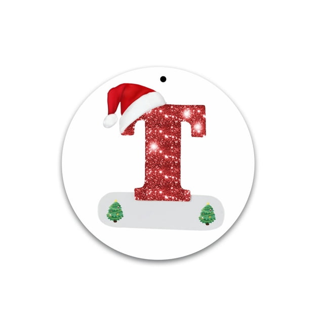 RKSTN Acrylic Circular Letters Acrylic Christmas Letters DIY Round Listing T Home Decor