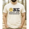 thumbnail image 2 of One Happy Dad Dude 1st Birthday Matching Family Outfits for Baby Girls and Mom and Dad Natural Shirt Adult 2XL, 2 of 8