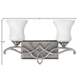thumbnail image 2 of Hinkley Lighting - Two Light Bath - Brooke - 2 Light Bath Vanity in Traditional, 2 of 9