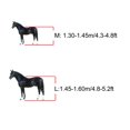 thumbnail image 3 of Bottes de Tendon de Cheval, Bottes de Tendon de Cheval Amortissant les Chocs avant de Cheval Réglable Bottes Arrière Bottes pour la Protection de la Compétition de Saut d'Amortisseur d'Équitation, 3 of 8