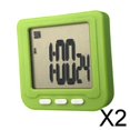 thumbnail image 1 of Juego de 2 despertadores digitales portátiles para niños, temporizador multifuncional para oficina 2 piezas, 1 of 10