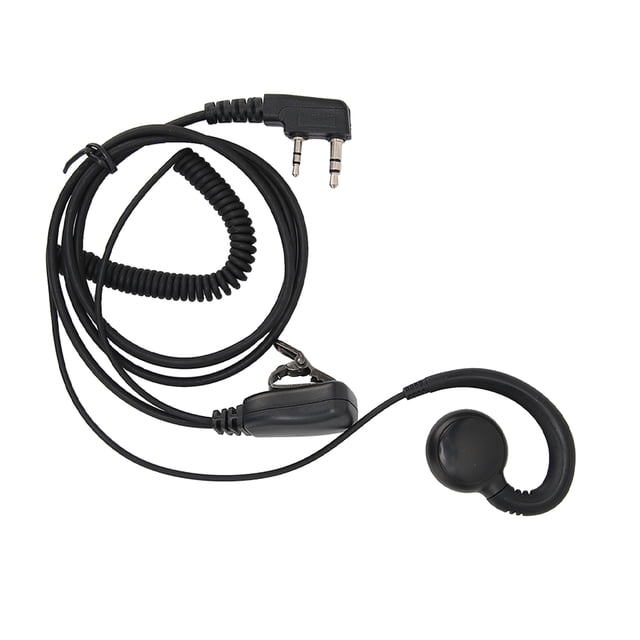 Auriculares Walkie-Talkie Bling Bling con micrófono y cabezal giratorios a 180° Para Baofeng UV‑5R
