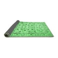 thumbnail image 2 of Ahgly Company Indoor Rectangle Persian Emerald Green Traditional Area Rugs, 2' x 4', 2 of 4