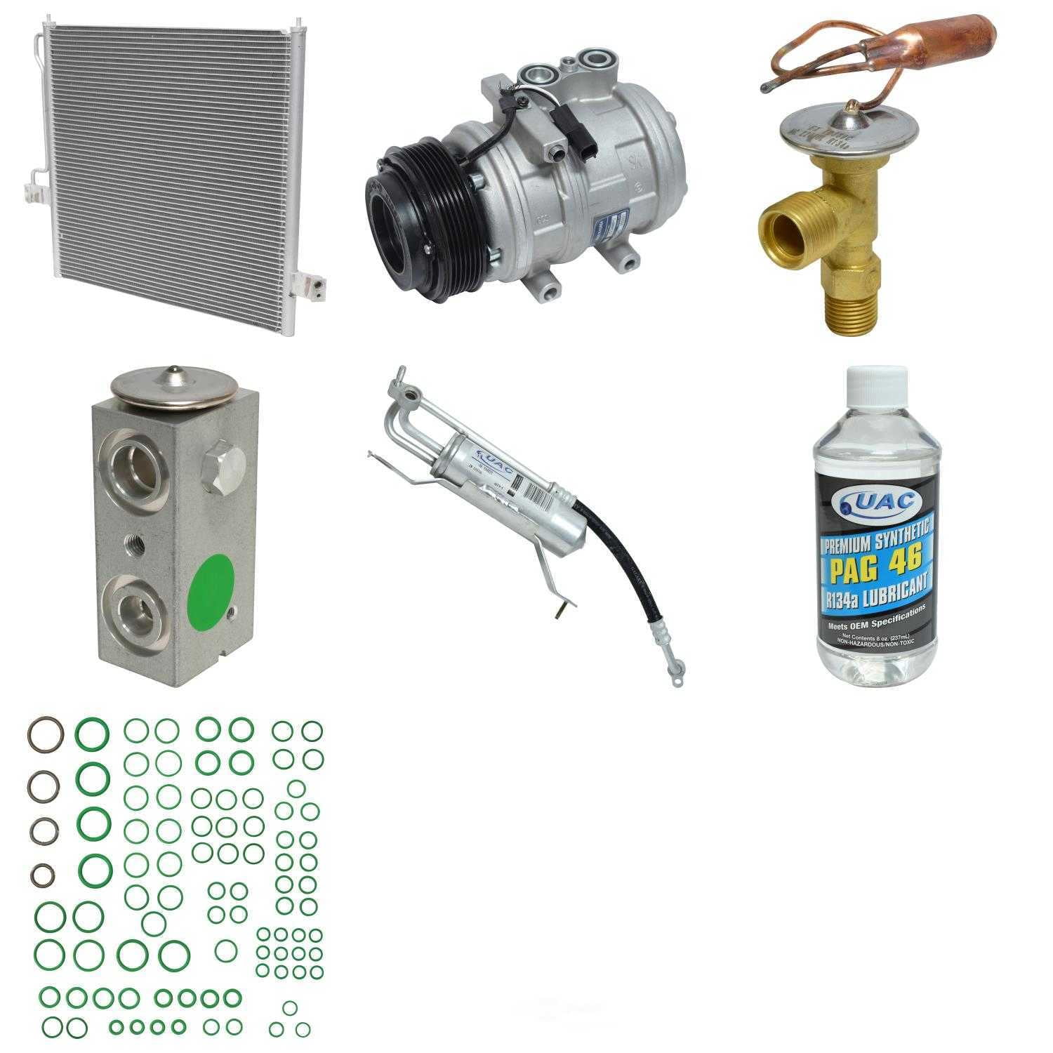 UAC KT 6192A Compressor-condenser Replacement Kit