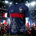 thumbnail image 5 of Men's 2026 France Soccer Jerseys, France National Team Fan International Soccer Jersey, Casual Football Top for Game Day & Watch Party, 5 of 14