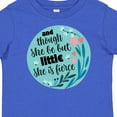 thumbnail image 4 of Inktastic Shakespeare She is Fierce Quote Girls Baby T-Shirt, 4 of 5