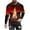 Watermelon Red, variant on Nmnitkp Mens Long Sleeve Tee Shirts High-Quality Fabric Casual Round Neck Long Sleeve Pullover Halloween Printed T-Shirt Blouse Tops Orange,2XL