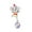 Circus monkey, variant on Charms for Women Bracelet Unicorn Princess Clown Ferris Wheel Pendant,Amusement park