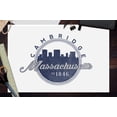 thumbnail image 2 of Cambridge, Massachusetts, Skyline Seal (Blue) (12x18 Wall Art Poster, Room Decor), 2 of 3