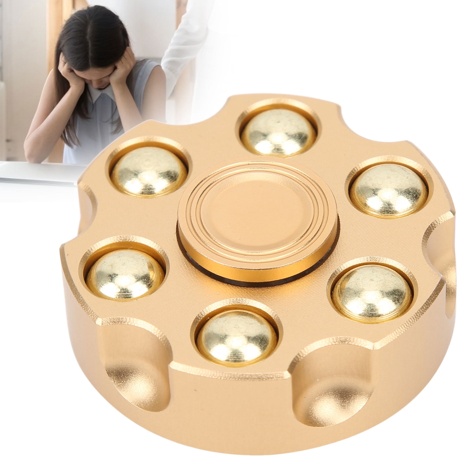 Juguete Fidget Deslizante De Metal EDC, Silencioso Y Portátil Para Aliviar El Estrés Y La Ansiedad, Ideal Para TDAH Y Autismo, Regalo Para Adultos