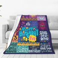 thumbnail image 2 of Yibo 10th Birthday Gifts Blanket for Kids Friendship 10th Birthday Gifts for Boys 10th Birthday Gifts for Girls 10th Happy Birthday Decorations Best Birthday Ideas, 2 of 6
