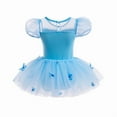 thumbnail image 2 of Bellafa Princess Leotards for Girls Ballet Dance Tutu Skirted Ballerina Dress Birthday Party Wedding Christmas Fancy Dresses, 2 of 8