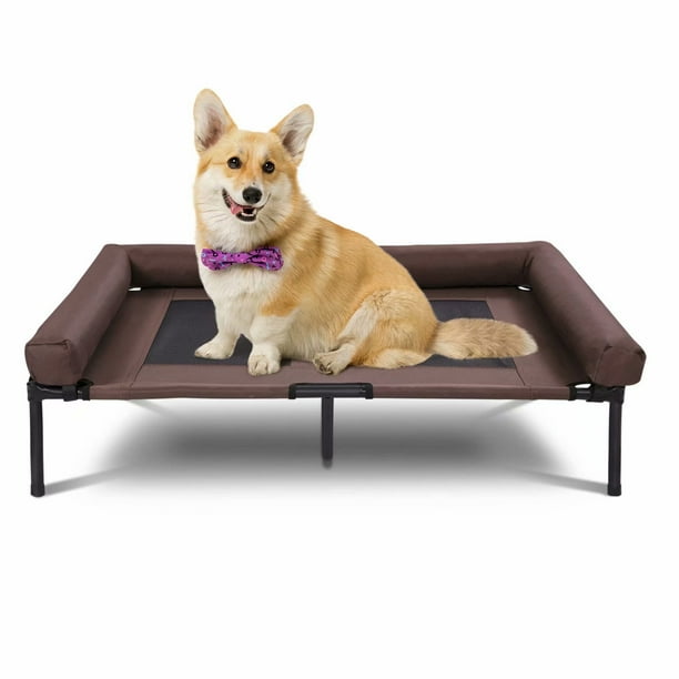 Kinbor Elevated Pet Bed, Raised Pet Bed, Dog Cot with Double Breathable