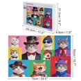 thumbnail image 4 of 1000 Piece Jigsaw Puzzle for Sisters– Different Cat Breeds Educational Puzzle, Animal Learning Creative Kit for Sisters, Fun Family Brain Game Gift for Men Women Seniors Adults 30x20 in, 4 of 7